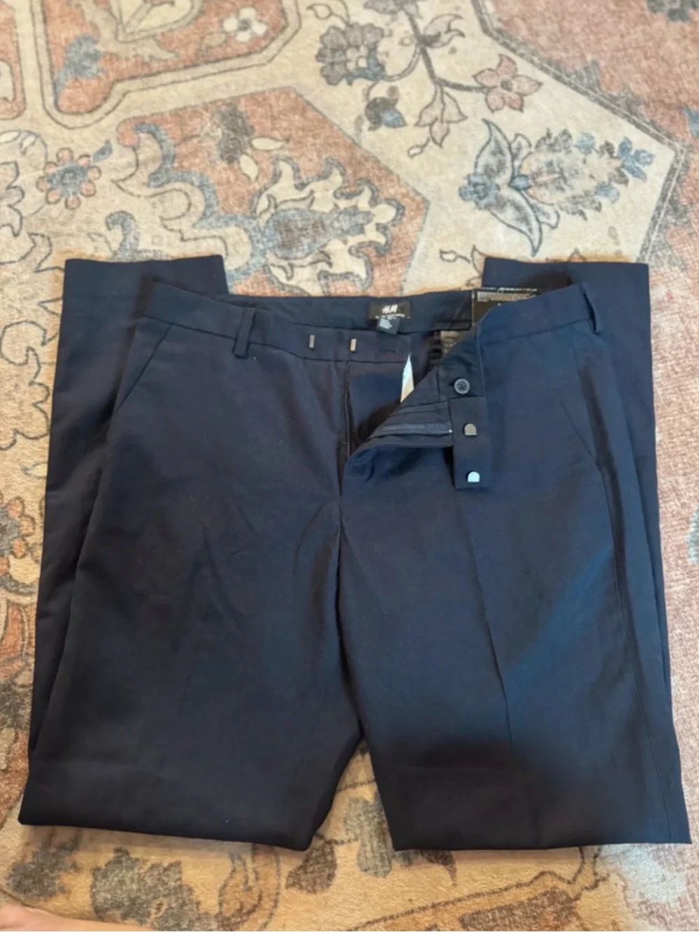 H&M Men's Navy Dress Pants